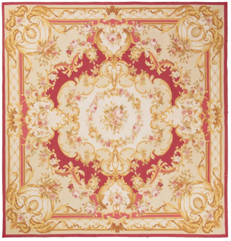 Chinese rug Kilim Aubusson 206x197 206x197, Persian Rug Woven by hand