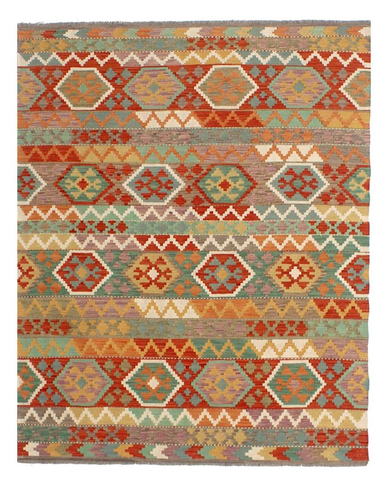 Afghan rug Kilim Afghan 8'0"x5'10" 8'0"x5'10", Persian Rug Woven by hand