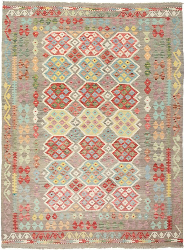 Tapete afegão Kilim Afegão 248x185 248x185, Tapete persa Tecido à mão