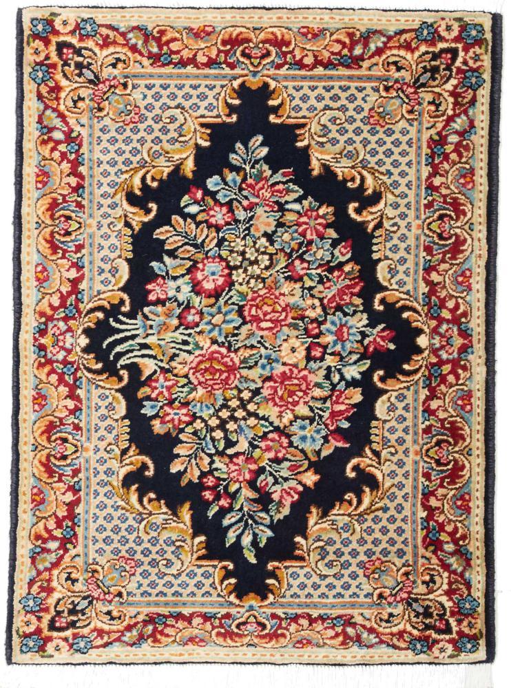 Perserteppich Kerman 91x64 91x64, Perserteppich Handgeknüpft