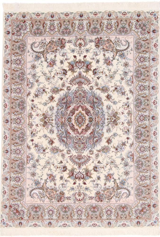 Tapete persa Tabriz 70Raj 207x156 207x156, Tapete persa Atado à mão