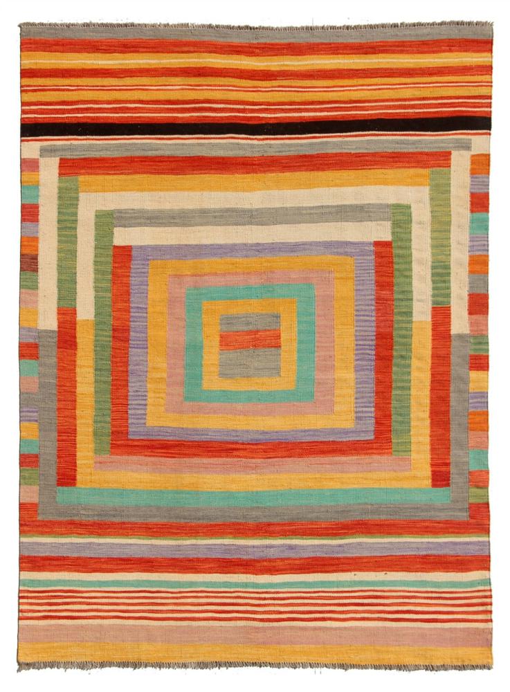 Alfombra afgana Kilim Afghan Edition 200x157 200x157, Alfombra persa Tejido a mano