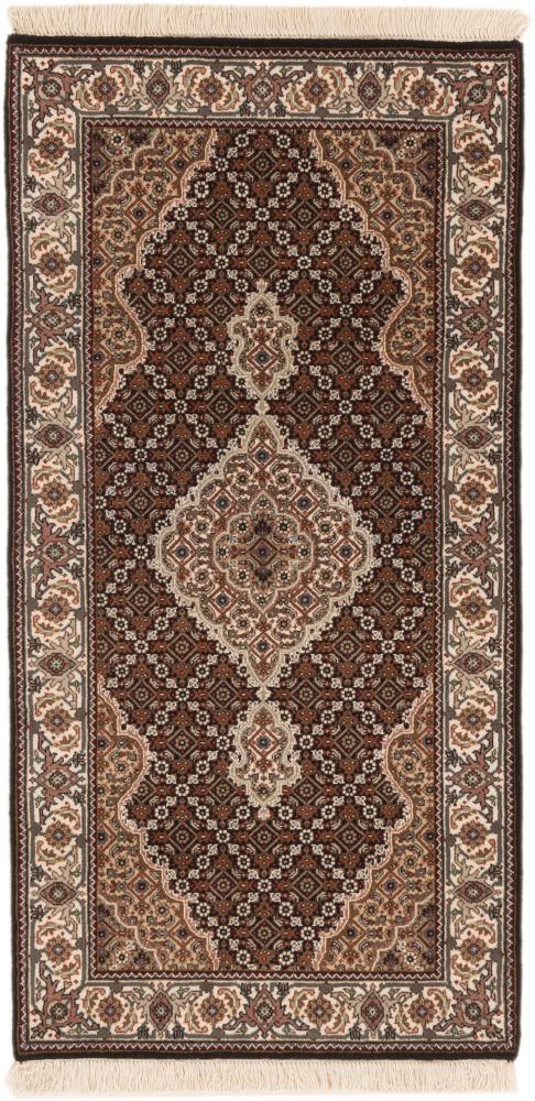 Indo rug Indo Tabriz 141x72 141x72, Persian Rug Knotted by hand