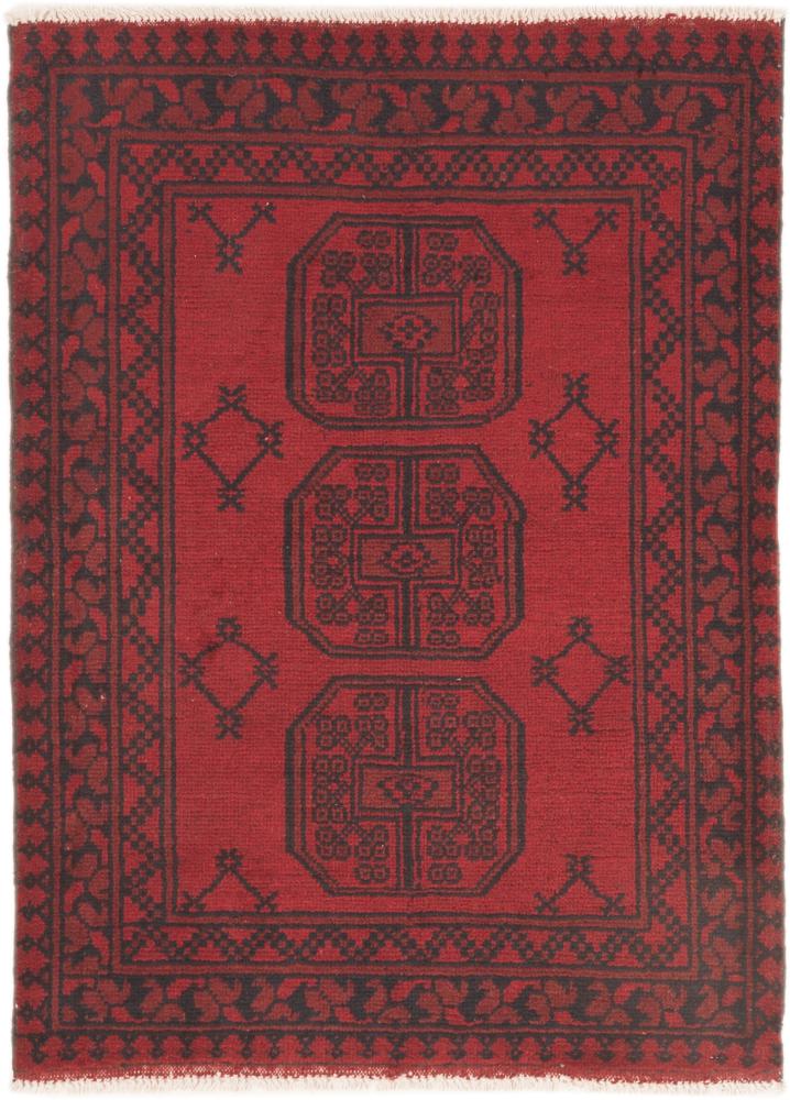 Tappeto Afgano Afghan Akhche 3'9"x2'9" 3'9"x2'9", Tappeto persiano Annodato a mano