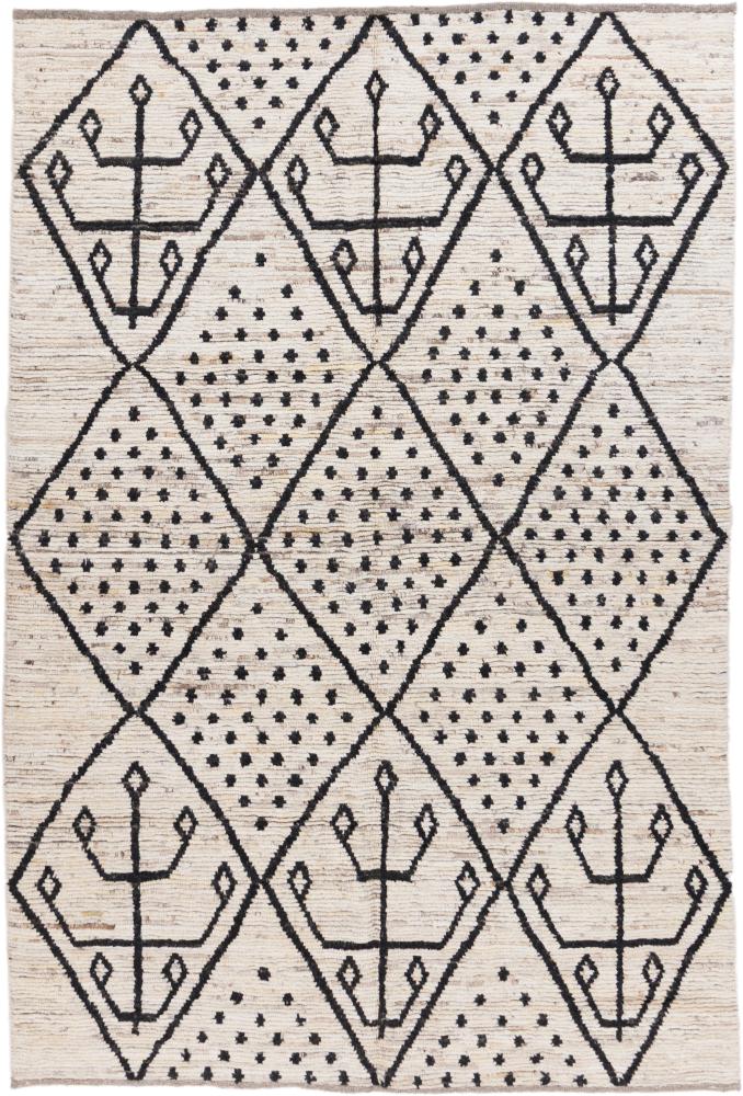 Afghan rug Berber Design 230x187 230x187, Persian Rug Knotted by hand