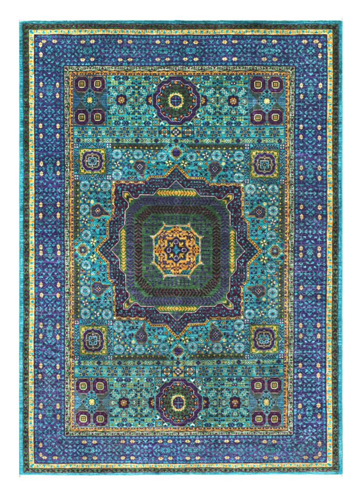 Afghan rug Mamluk 240x176 240x176, Persian Rug Knotted by hand