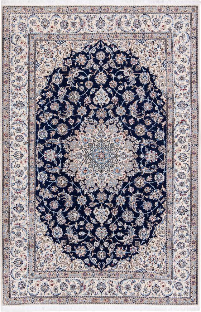 Covor persan Nain 9La Urzeală de Mătase 266x174 266x174, Covor persan Lucrate de mână