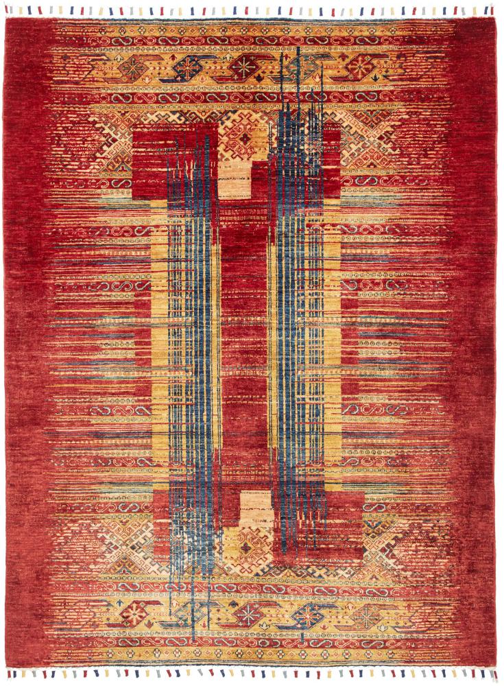 Pakistani rug Design Arijana 6'8"x4'9" 6'8"x4'9", Persian Rug Knotted by hand