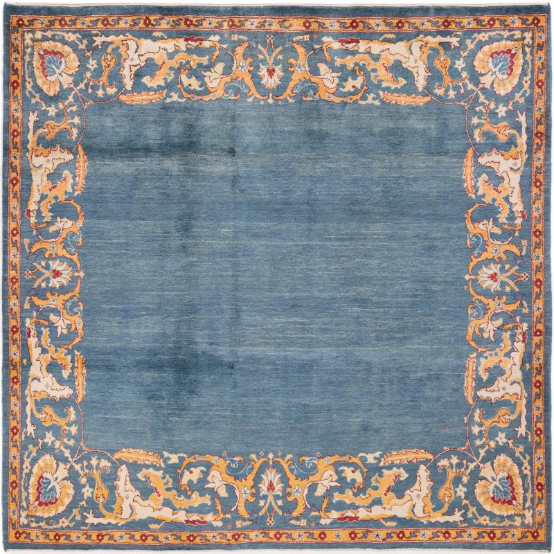 Covor persan Persia Gabbeh Loribaft Z 204x203 204x203, Covor persan Lucrate de mână