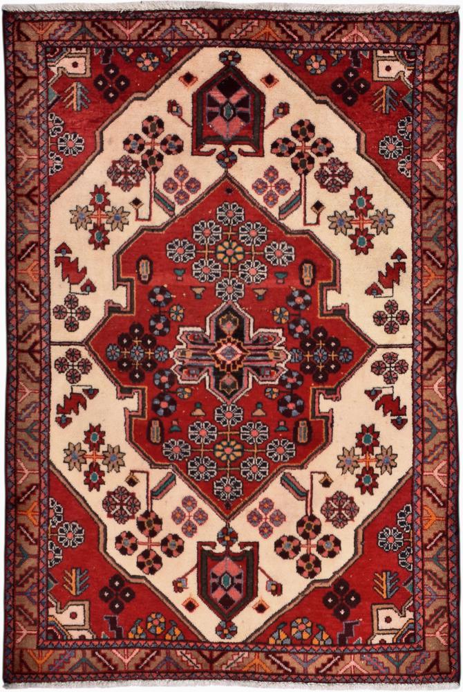 Tapis persan Hamadan 167x116 167x116, Tapis persan Noué à la main