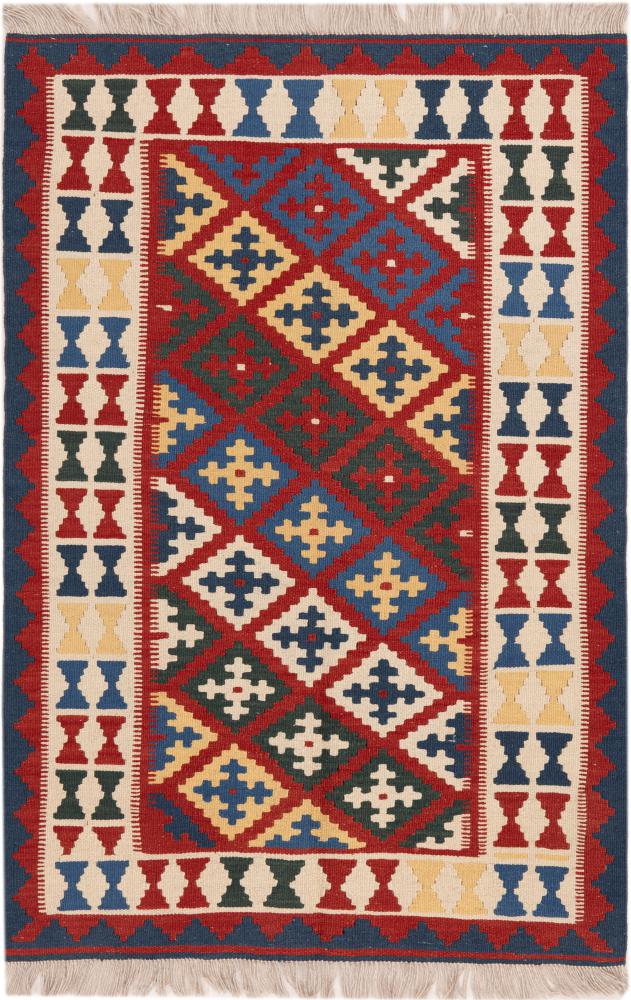 Perzisch tapijt Kilim Fars Shiraz 157x106 157x106, Perzisch tapijt Handgeweven