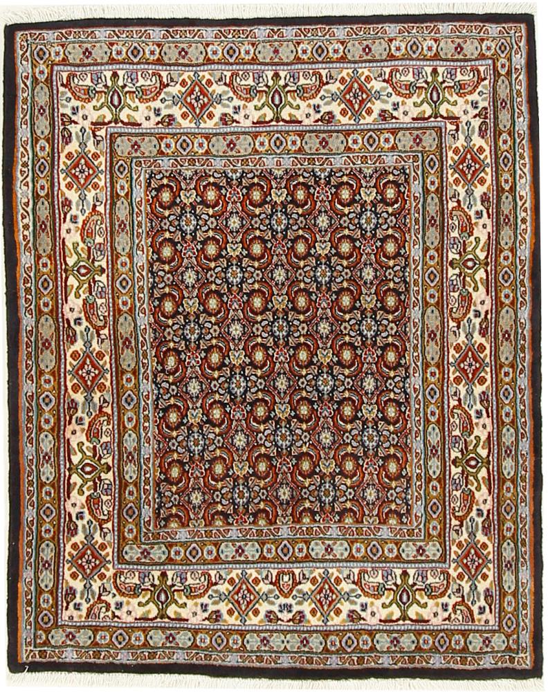 Tapis persan Moud 122x98 122x98, Tapis persan Noué à la main