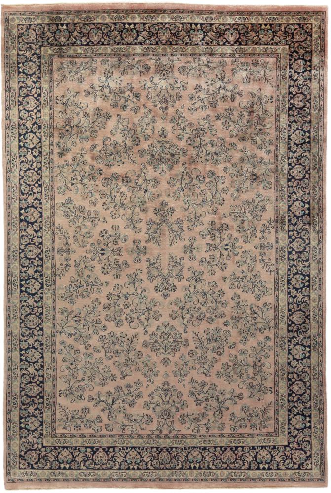 Tapis indien Indo Sarough 295x195 295x195, Tapis persan Noué à la main