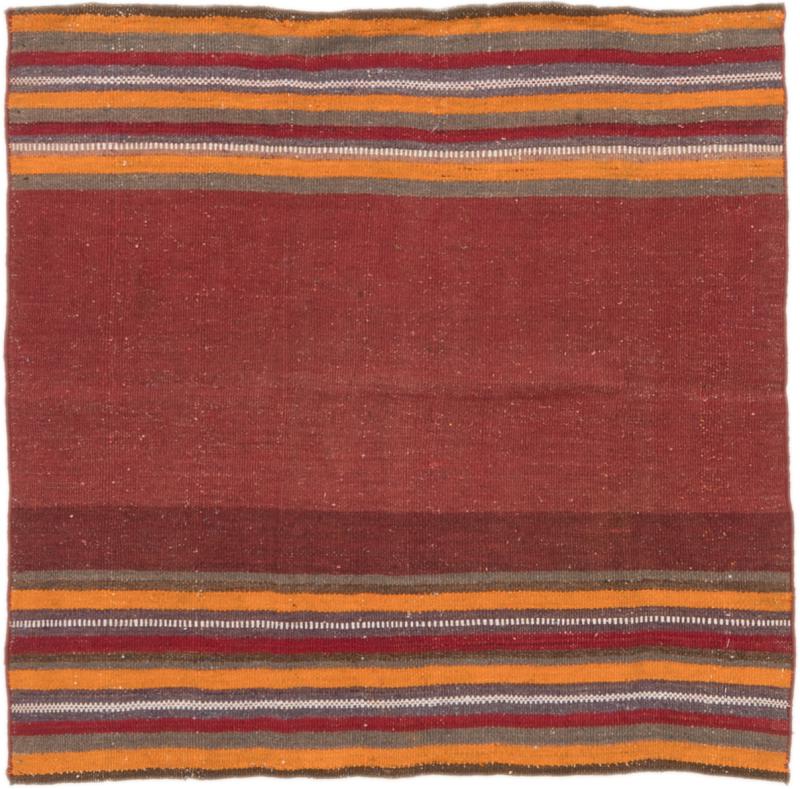 Tapete afegão Kilim Afegão 104x108 104x108, Tapete persa Tecido à mão