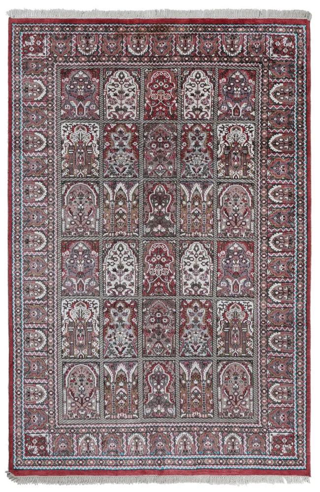 Indischer Teppich Agra Viskose 316x216 316x216, Perserteppich Handgeknüpft