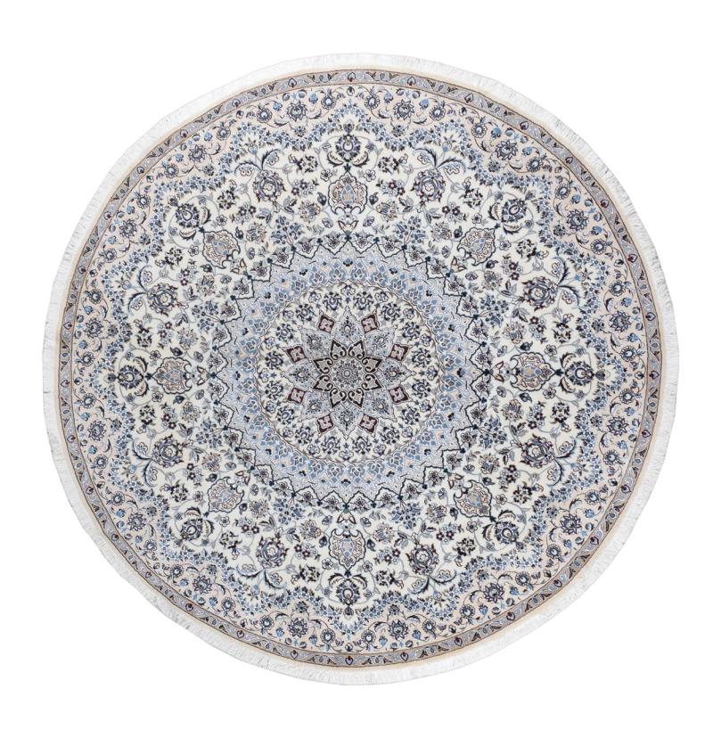Persian Rug Nain 9La 244x246 244x246, Persian Rug Knotted by hand