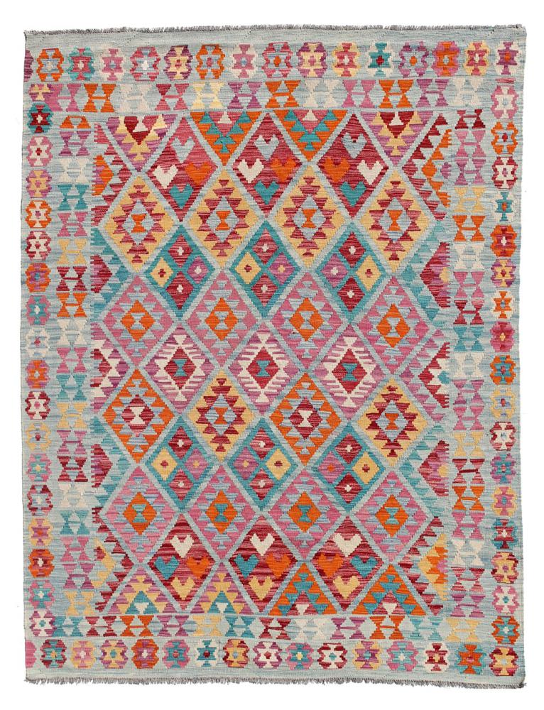 Afghan rug Kilim Afghan 7'10"x5'9" 7'10"x5'9", Persian Rug Woven by hand