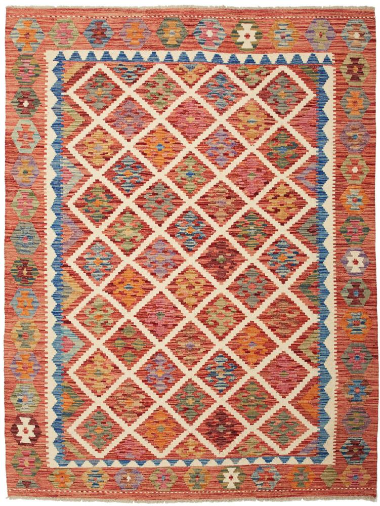 Afgán szőnyeg Kilim Afgán 204x156 204x156, Perzsa szőnyeg szőttesek