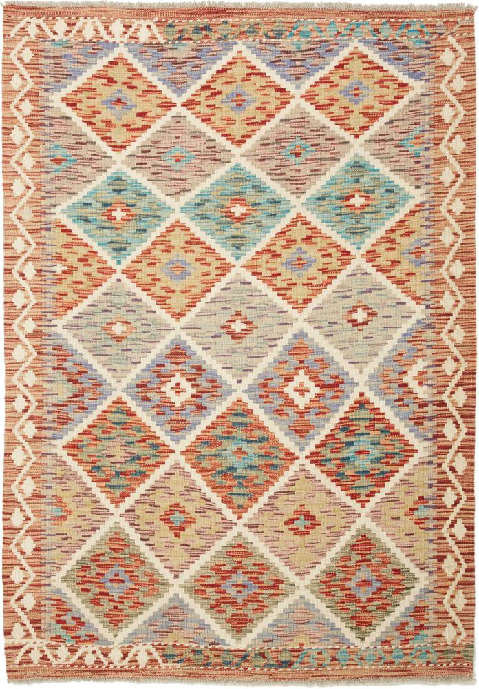 Afghansk teppe Kelim  Afghan 163x116 163x116, Persisk teppe Handwoven 