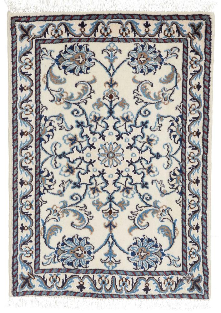 Tapis persan Naïn 91x61 91x61, Tapis persan Noué à la main