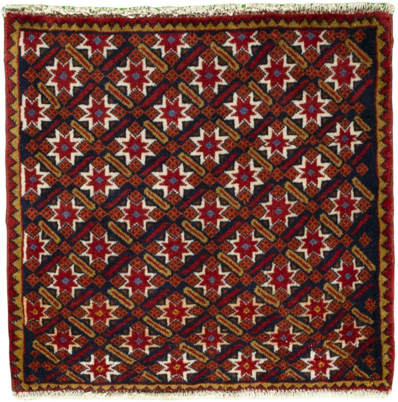 Persian Rug Shiraz 53x55 53x55, Persian Rug Knotted by hand