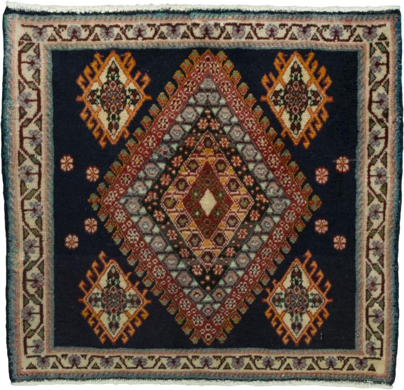 Perzisch tapijt Shiraz 57x64 57x64, Perzisch tapijt Handgeknoopte