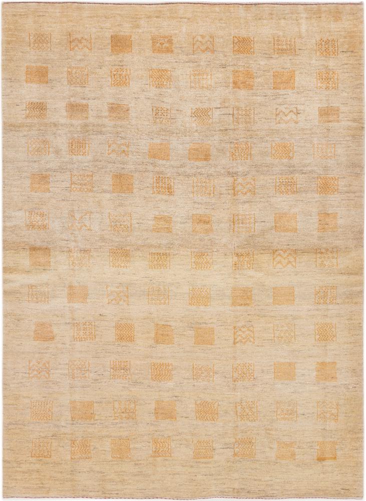 Tapis persan Persan Gabbeh Loribaft Z 239x176 239x176, Tapis persan Noué à la main