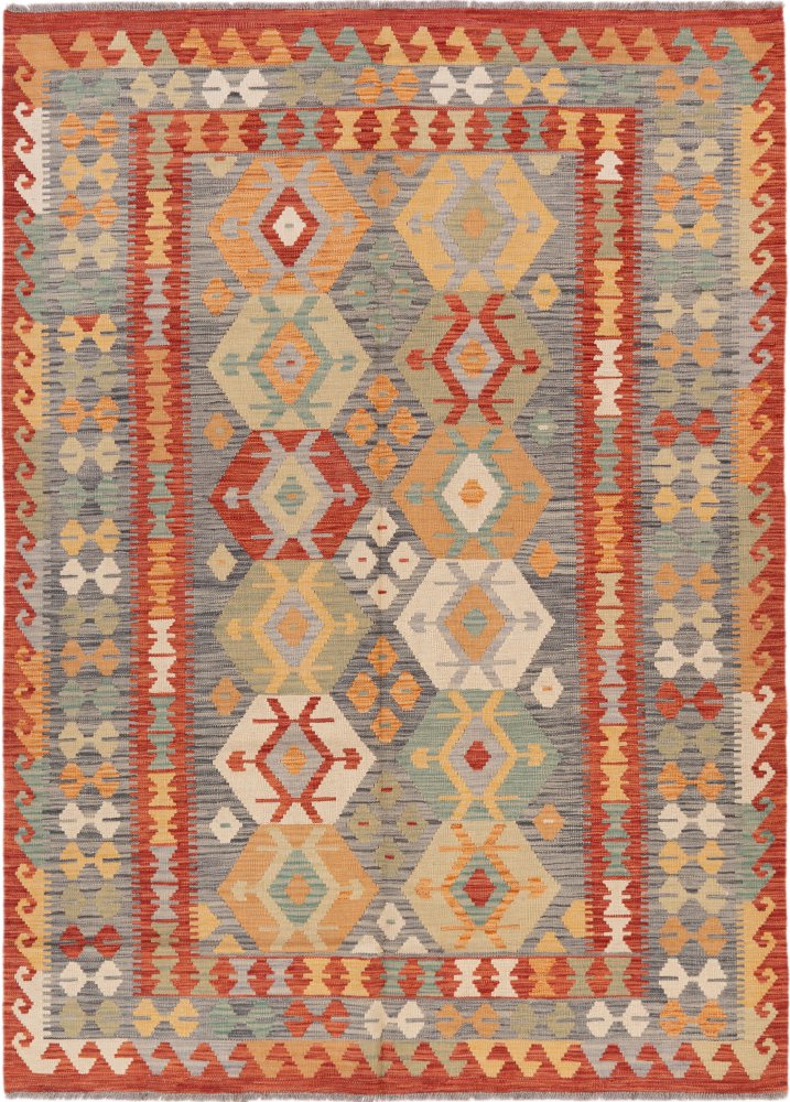 Αφγανικό χαλί Κιλίμ Afghan 244x171 244x171, Περσικό χαλί Χειροποίητο υφαντό