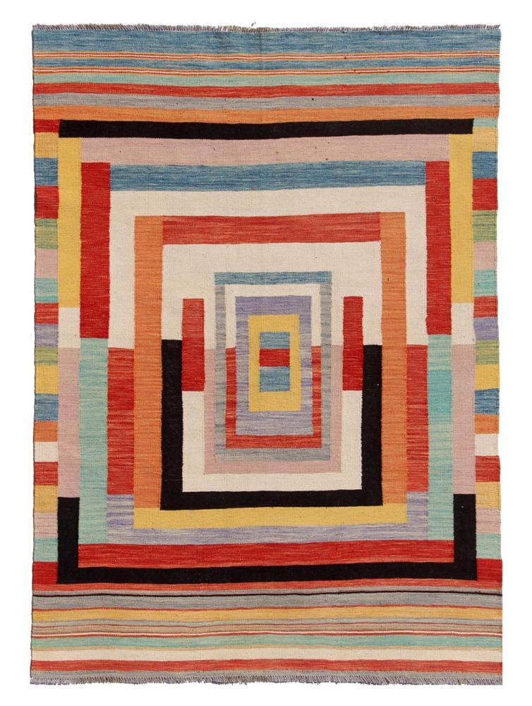 Afghanska mattan Kilim Afghan Edition 203x152 203x152, Persisk matta handvävd 