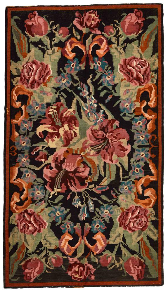  Kilim Rosen Antique 343x196 343x196, Tapis persan Tissé à la main