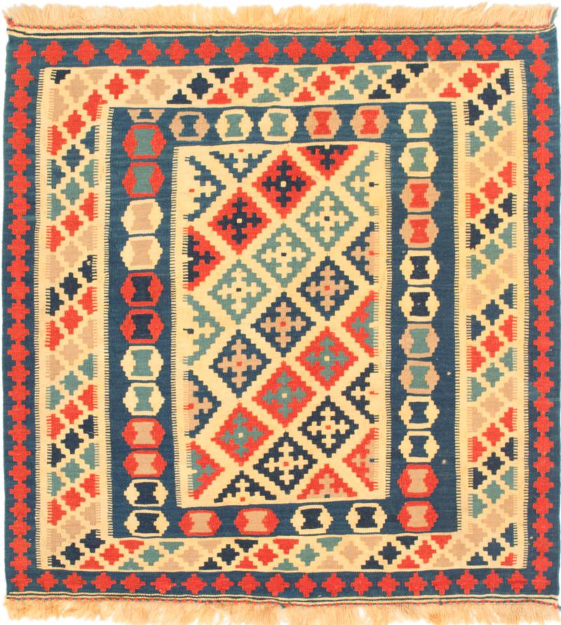 Perzsa szőnyeg Kilim Fars 104x103 104x103, Perzsa szőnyeg szőttesek