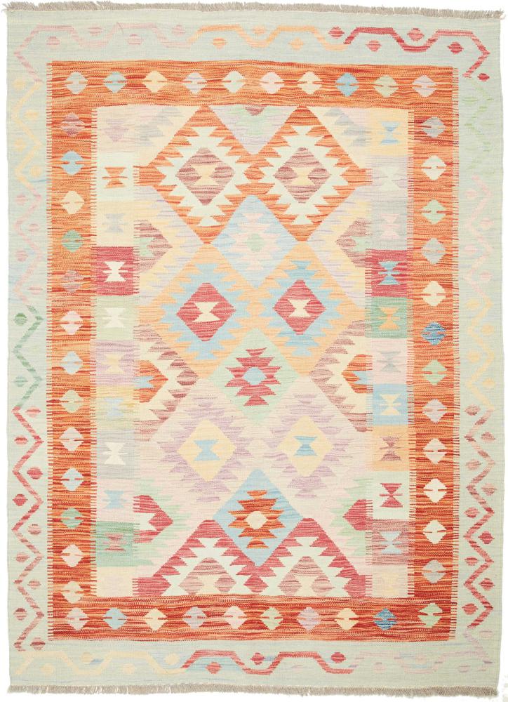 Afghaans tapijt Kilim Afghan 203x149 203x149, Perzisch tapijt Handgeweven