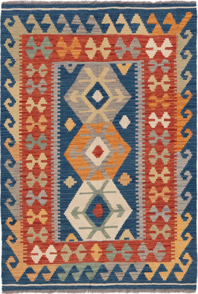 Afghan rug Kilim Afghan 4'1"x2'10" 4'1"x2'10", Persian rug Handwoven