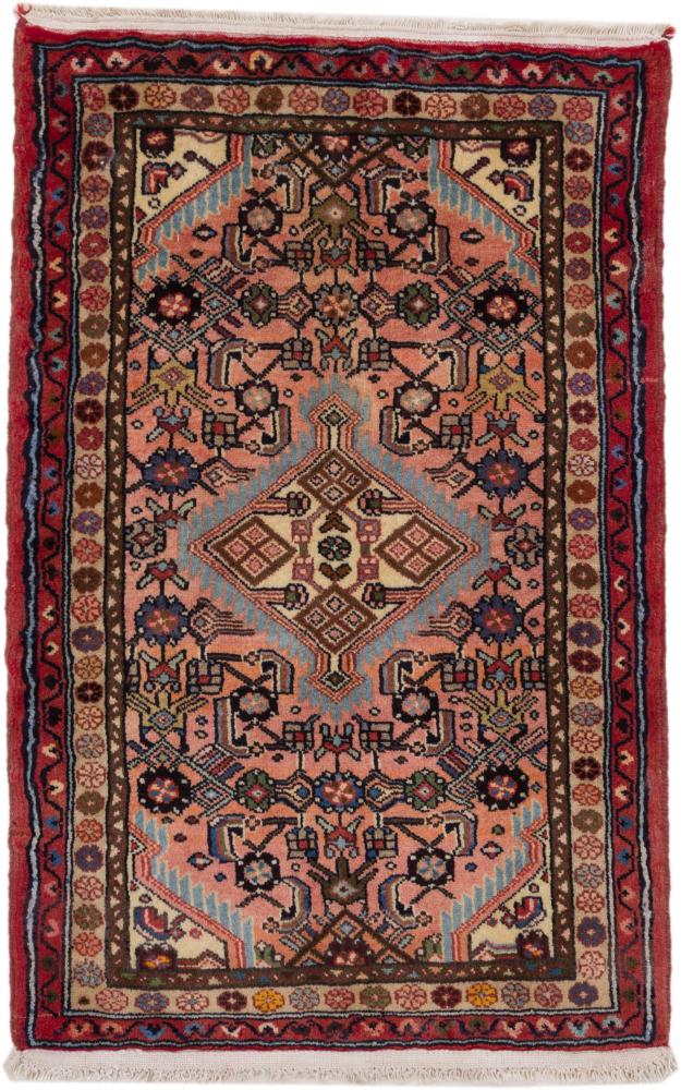 Tapis persan Hamadan 95x65 95x65, Tapis persan Noué à la main