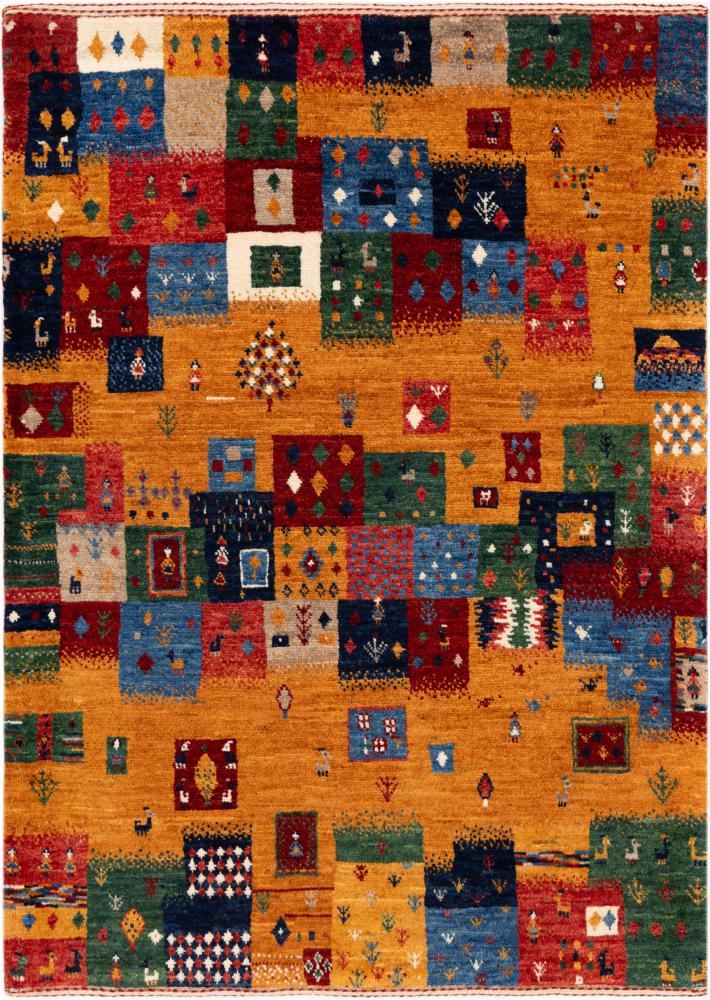 Persian rug Persian Gabbeh Loribaft Atelier 114x80 114x80, Persian rug Hand-knotted