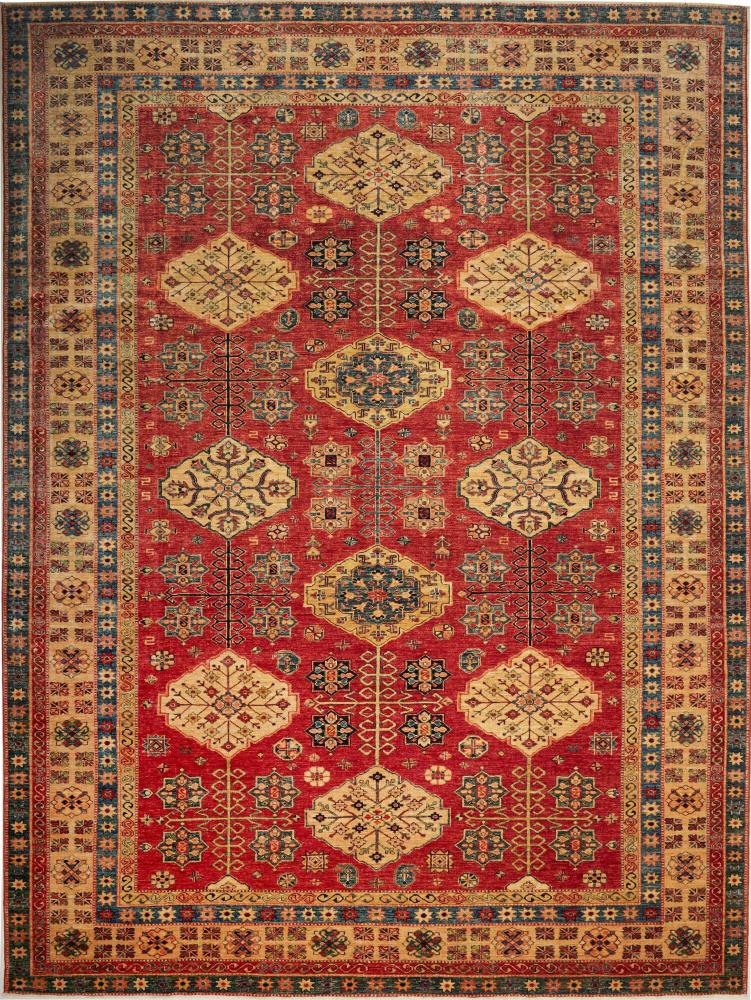 Pakistani rug Super Kazak 375x273 375x273, Persian Rug Knotted by hand