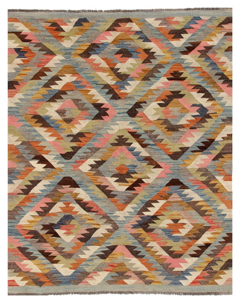 Afghan rug Kilim Afghan Heritage 6'5"x4'9" 6'5"x4'9", Persian Rug Woven by hand