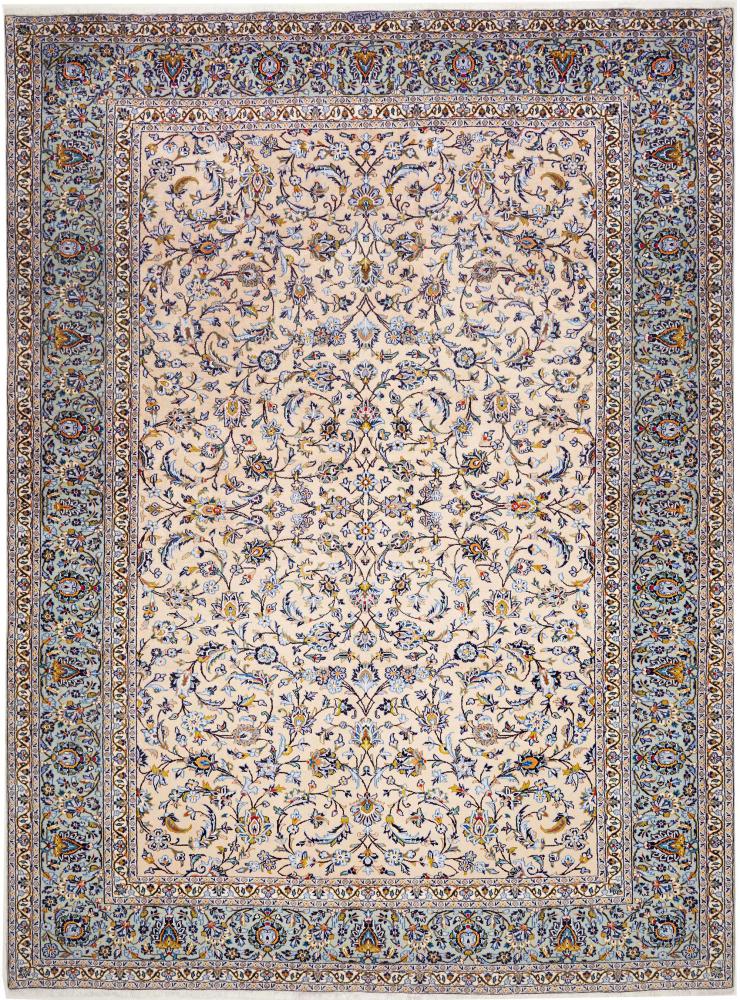 Persisk tæppe Keshan 351x247 351x247, Persisk tæppe Knyttet i hånden