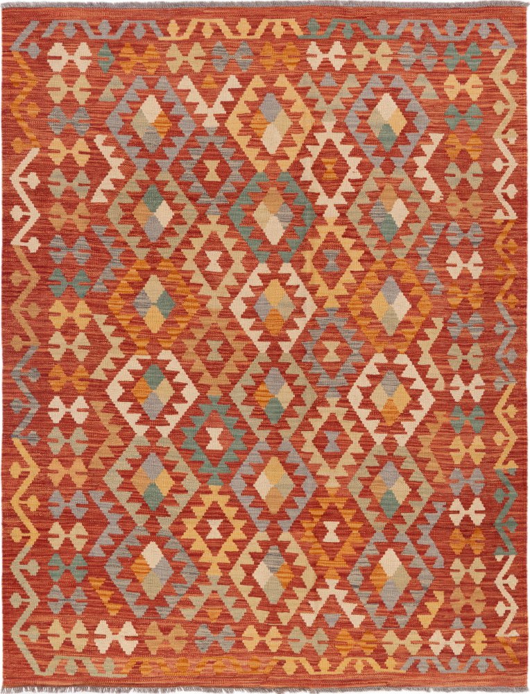 Afgán szőnyeg Kilim Afgán 199x152 199x152, Perzsa szőnyeg Kézzel szőtt