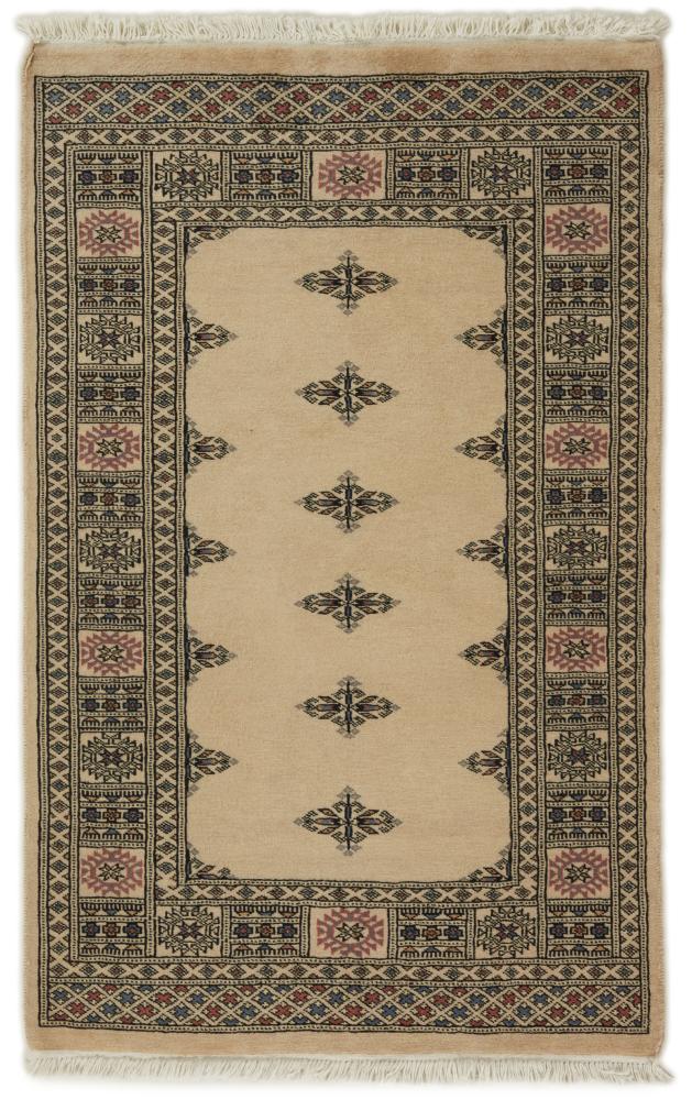 Pakistanischer Teppich Pakistan Buchara 2ply 147x91 147x91, Perserteppich Handgeknüpft