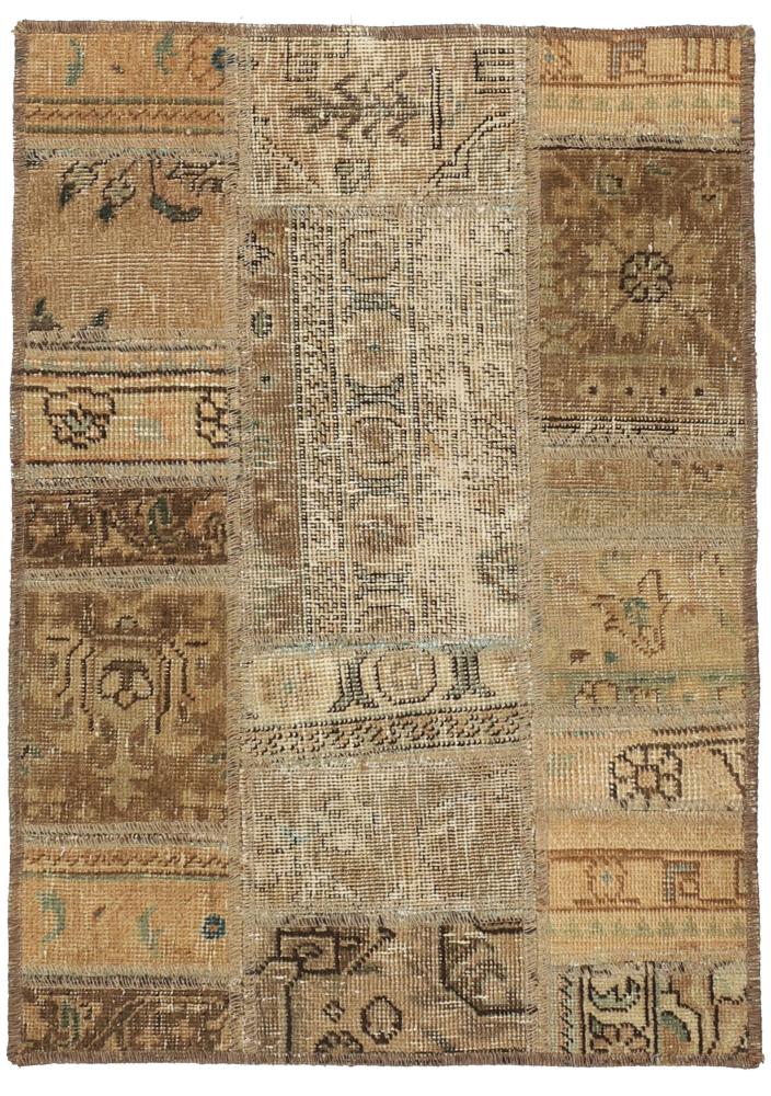 Perzisch tapijt Patchwork 91x64 91x64, Perzisch tapijt Handgeknoopte