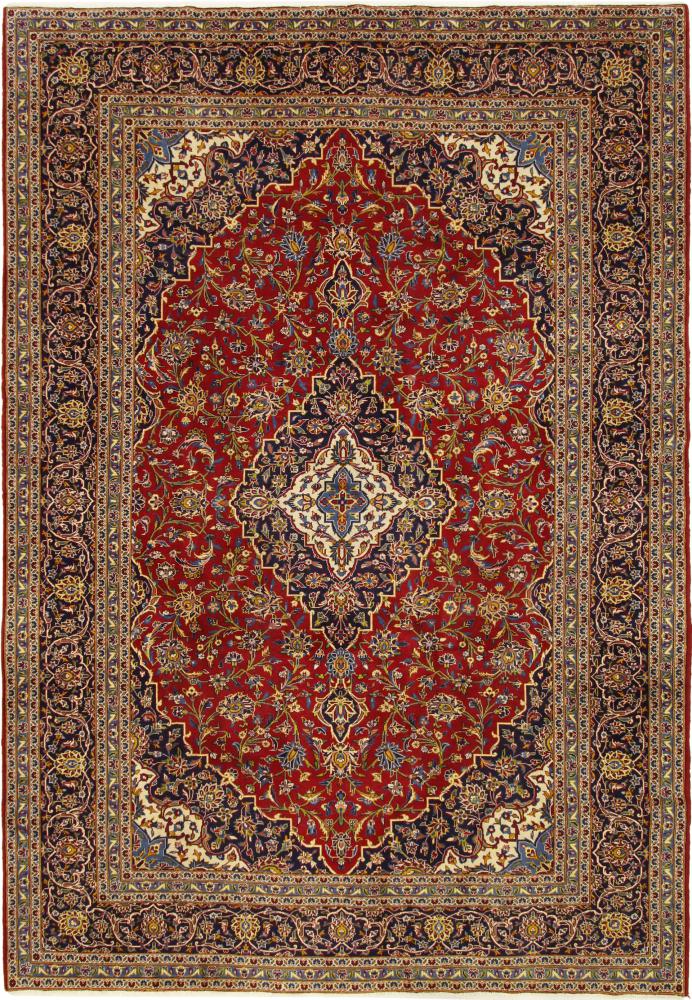 Persialainen matto Keshan 374x264 374x264, Persialainen matto Solmittu käsin