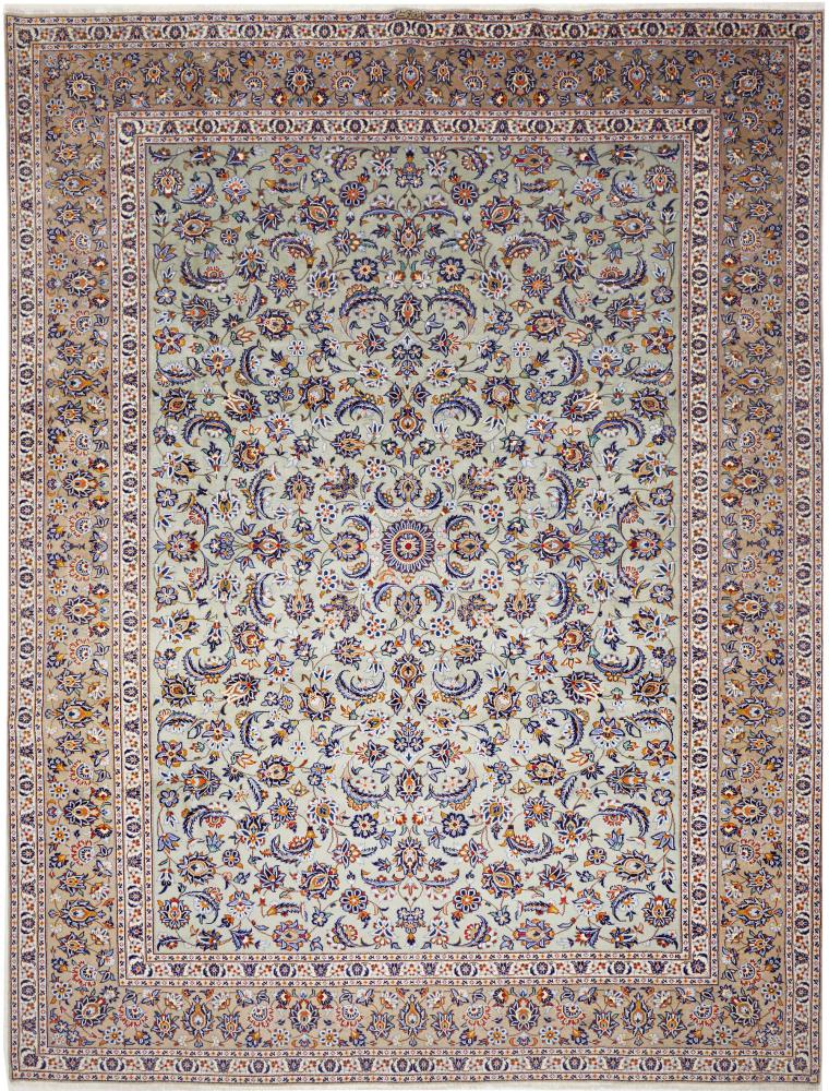 Tapis persan Kashan 413x306 413x306, Tapis persan Noué à la main
