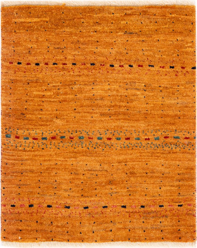 Tapis persan Persan Gabbeh Loribaft Essence 67x54 67x54, Tapis persan Noué à la main