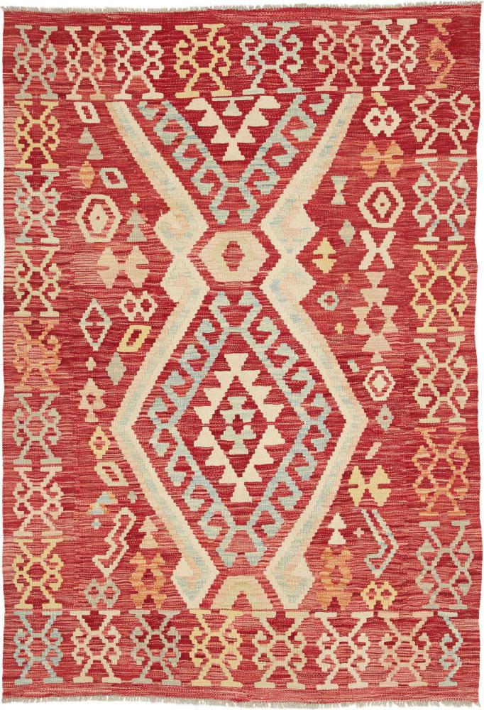 Afghaans tapijt Kilim Afghan 187x129 187x129, Perzisch tapijt Handgeweven