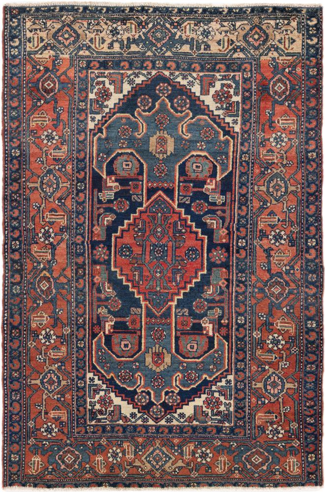 Perzisch tapijt Sandjan Antiek 191x123 191x123, Perzisch tapijt Handgeknoopte