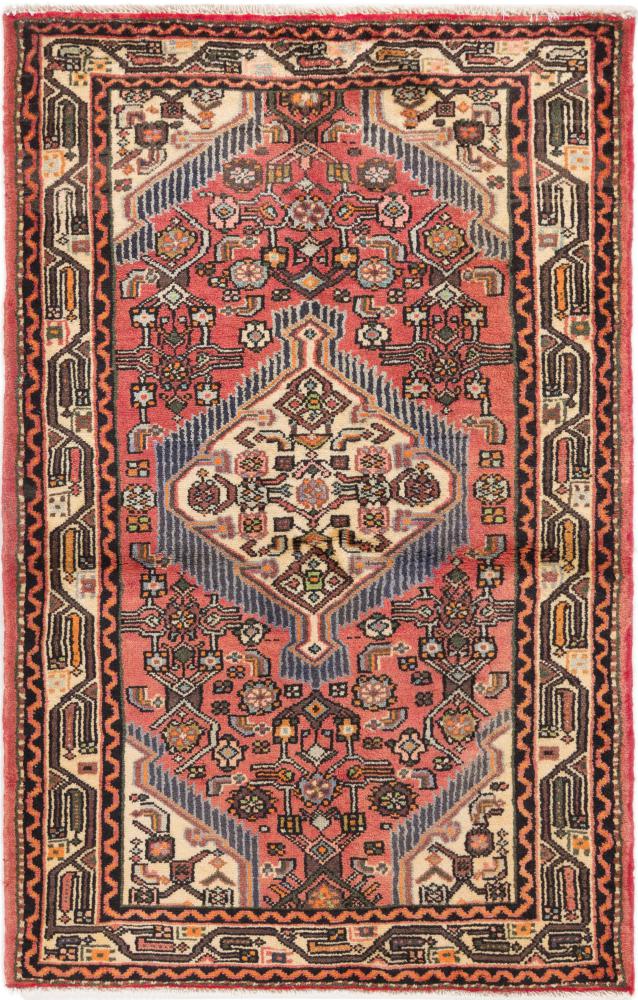 Persian Rug Hamadan Zagheh 132x84 132x84, Persian Rug Knotted by hand