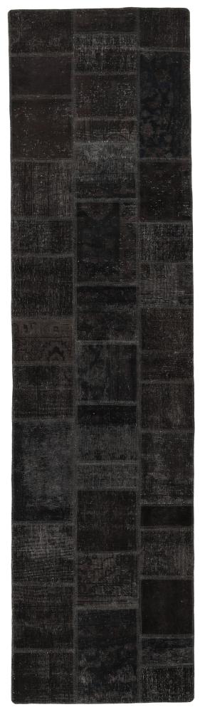 Tappeto persiano Patchwork 310x81 310x81, Tappeto persiano Annodato a mano