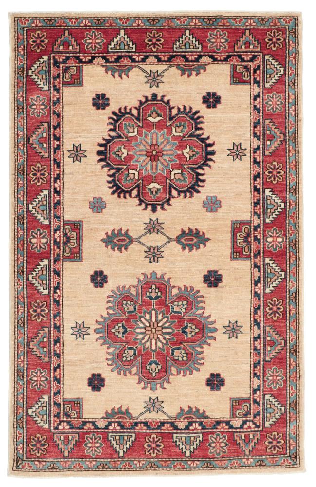 Afghan rug Super Kazak 156x96 156x96, Persian Rug Knotted by hand