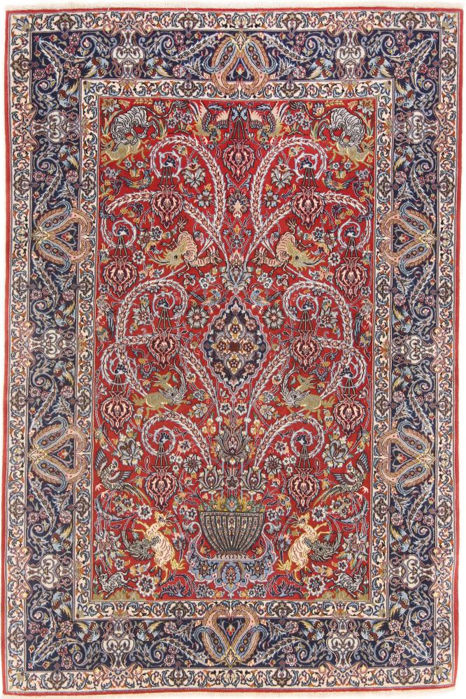 Tapete persa Isfahan 161x108 161x108, Tapete persa Atado à mão